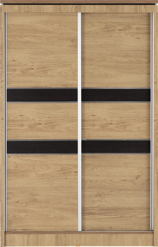 Seconique Charles 2 Door Sliding Wardrobe Mirror Doors