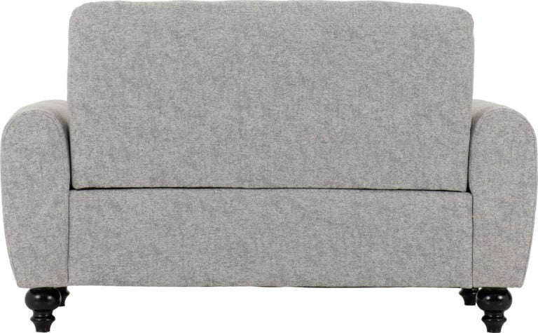 Grey Chesterfield Sofa 3+2 Suite - Light Grey Fabric
