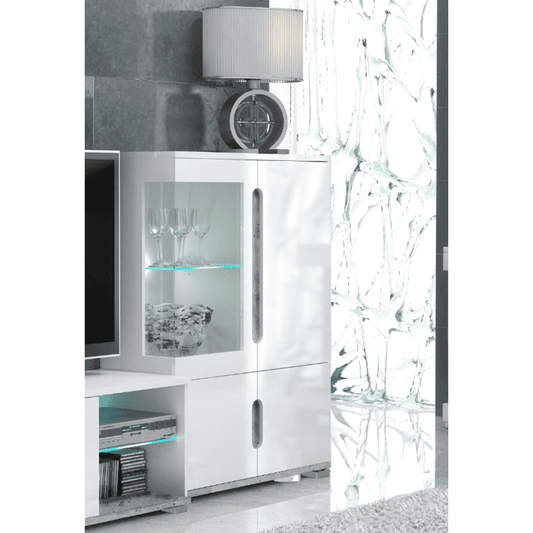Pristina Black Drinks Cabinet