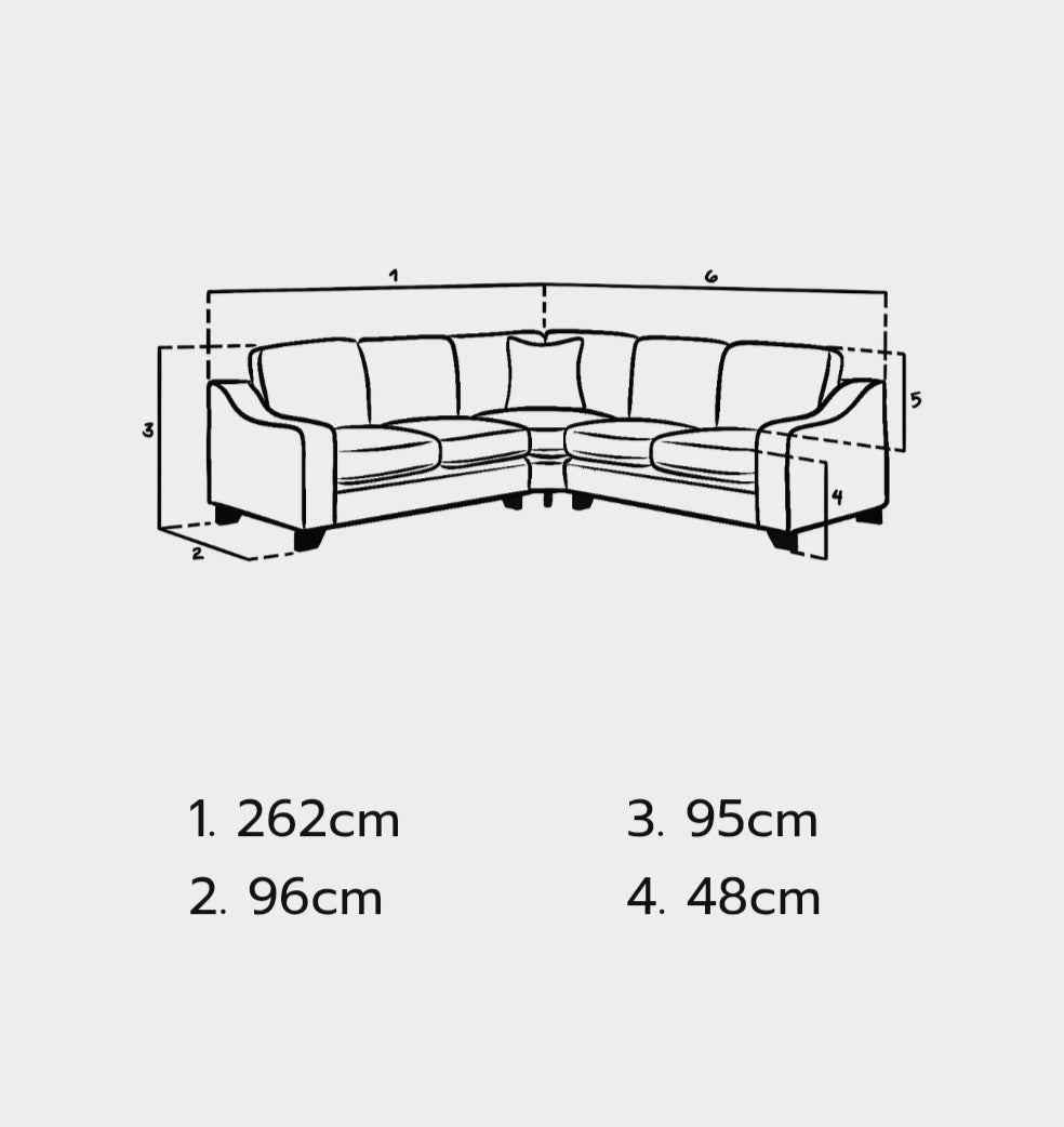 Roma Corner Sofa Chester