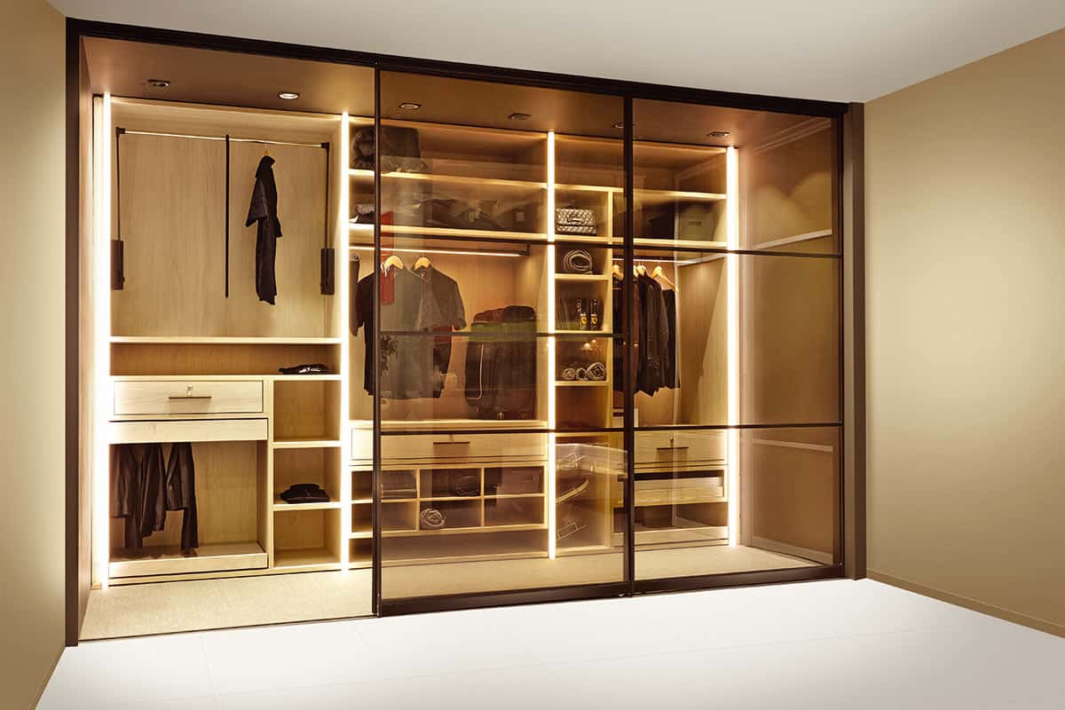 glass wardrobe doors