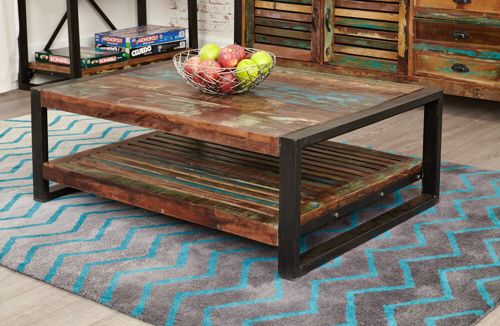 rustic coffee table