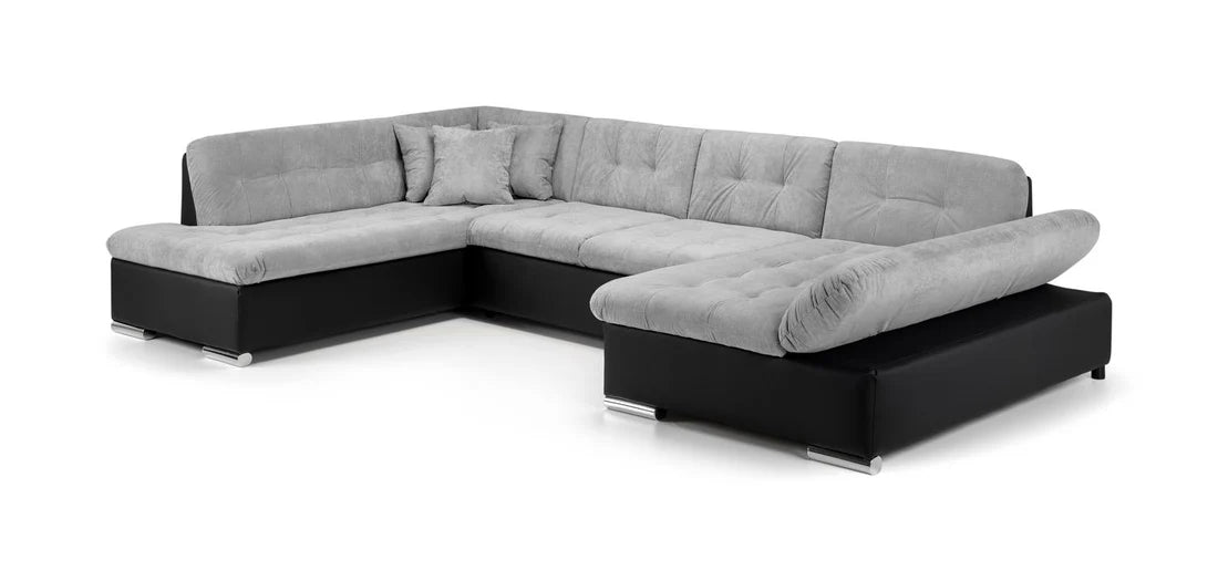 Bergen Sofabed Left Hand Corner Sofa - Grey