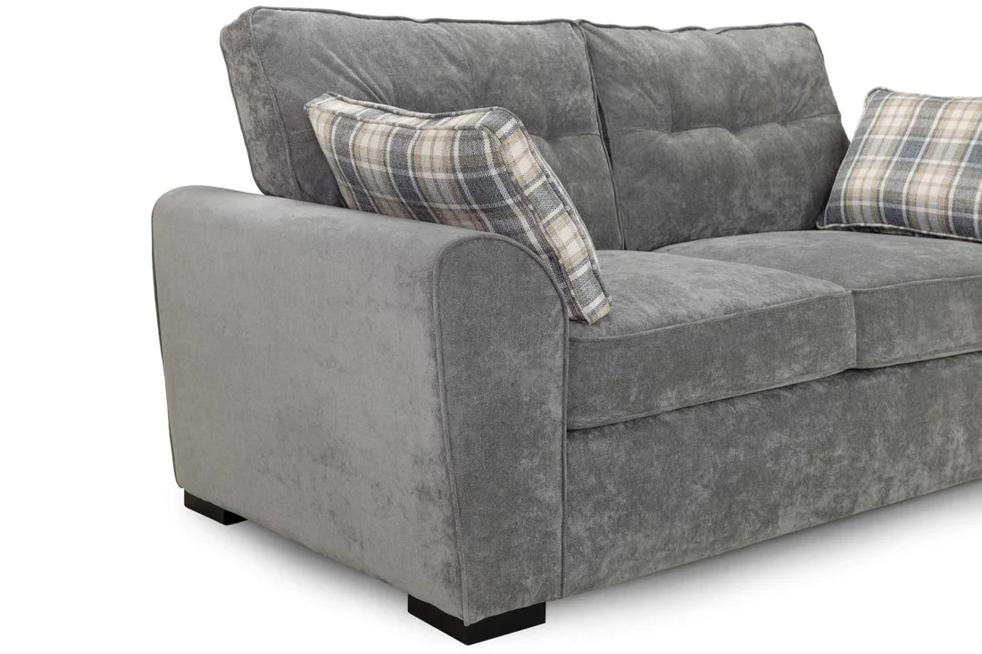 Maxwell 2 Seater Sofa Grey Cord