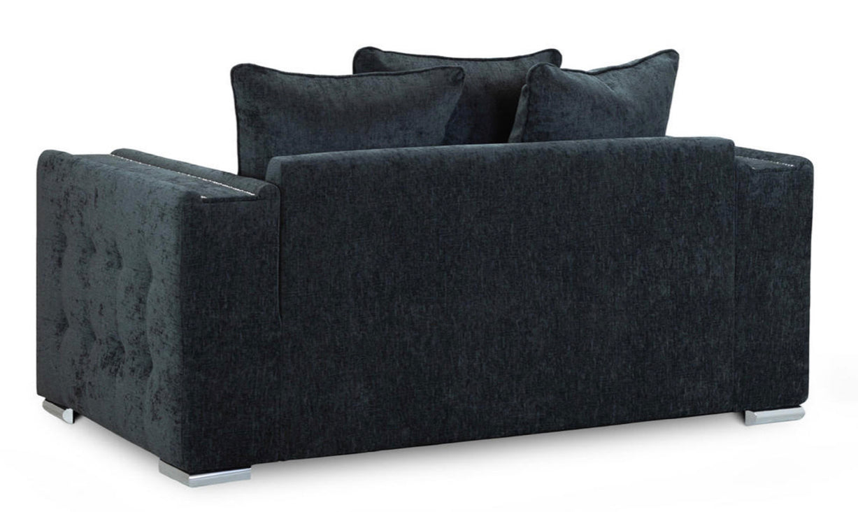 Bentley Sofa 2 Seater - Charcoal