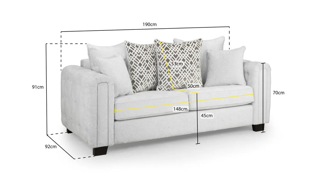 Grazia Sofa 3 Seater