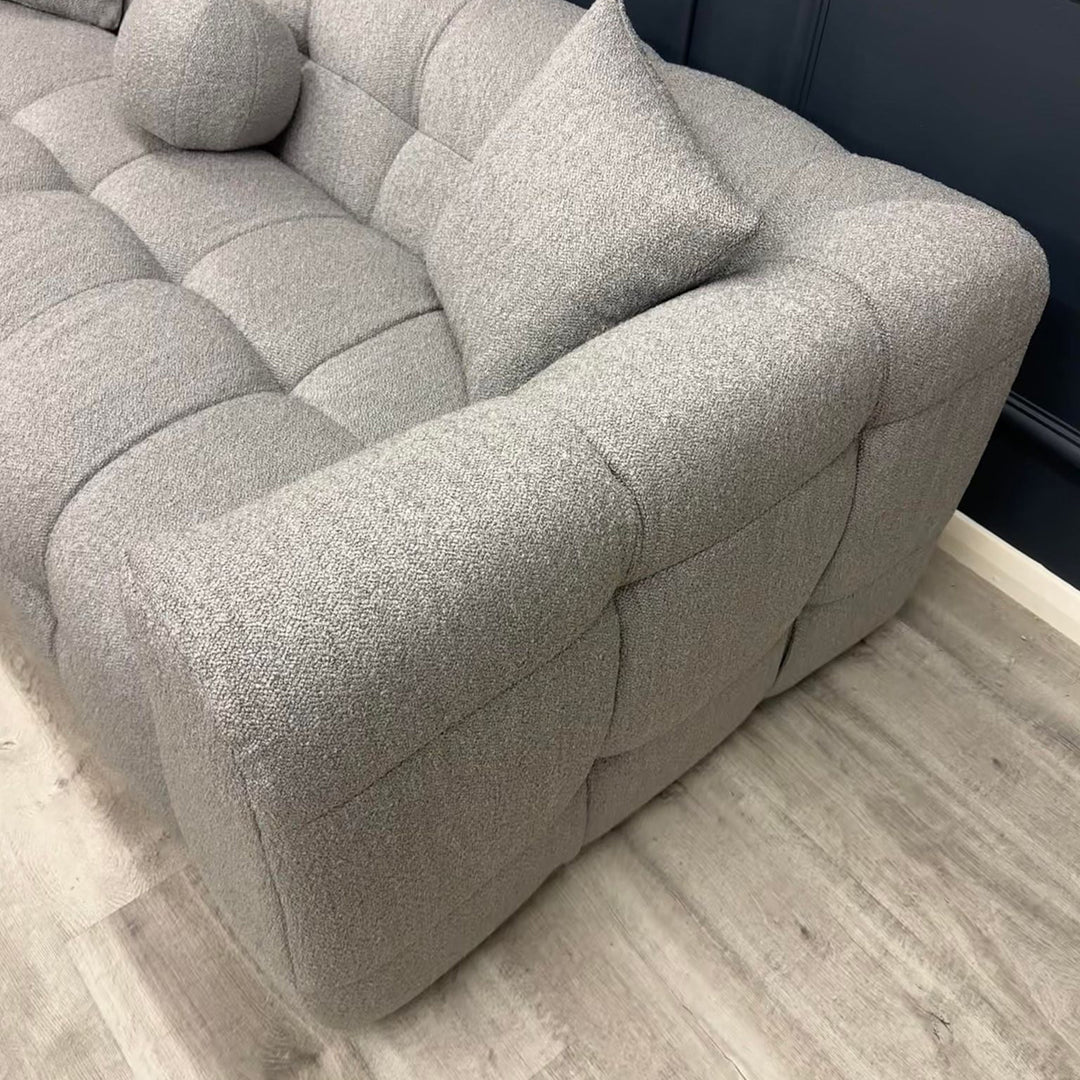 The Bubble Boucle 3 Seater Sofa Set
