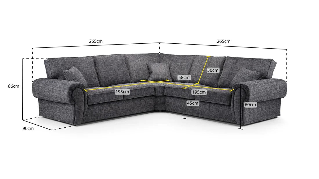 Wilcot Display Large Corner Sofa