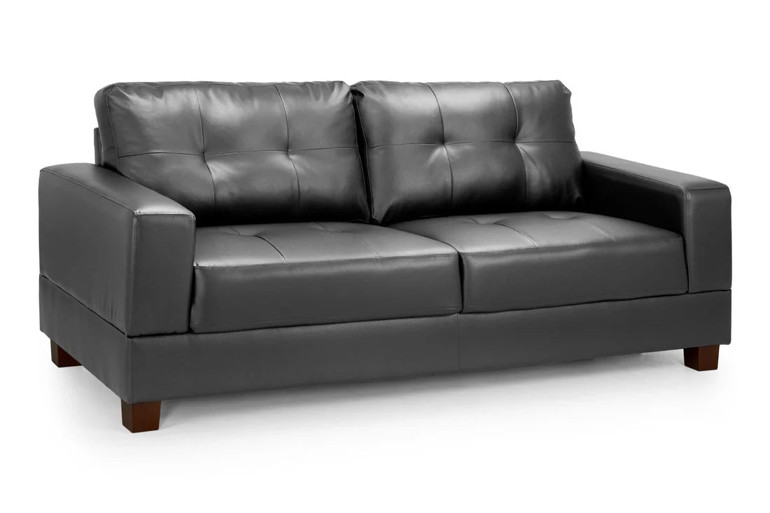 3 Seater in Grey Fabric Sofa Tweed