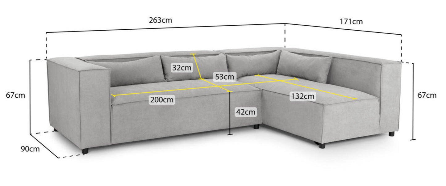 Becca Corner Sofa