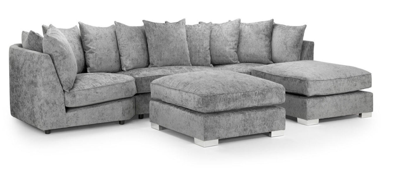 Bishop Scatterback U Shape 7 Seat Corner Sofa