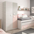 3 Door Grey Wardrobe