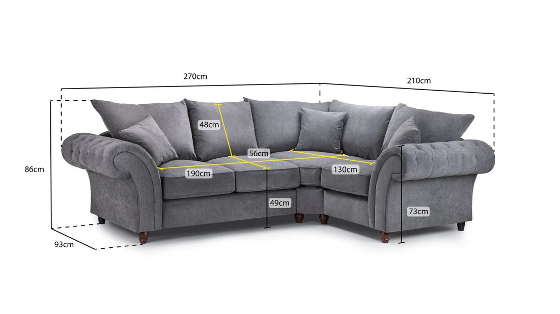 Windsor Fullback Chesterfield Corner Sofas