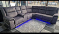 Hannah Electric Corner Sofa Micro Fibre Fabric (270Cm X 230Cm)