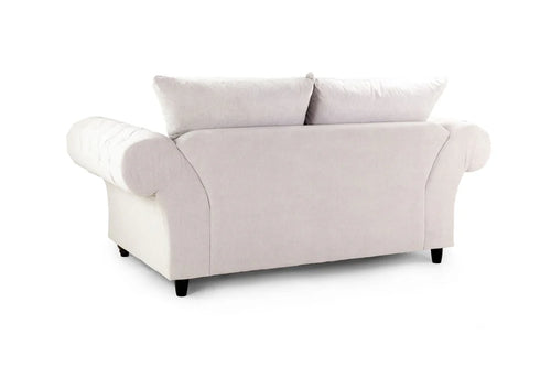 2 Seater Sofa UK | Windsor Fullback 2 Seater Cream Leather Sofa | 2 Seater