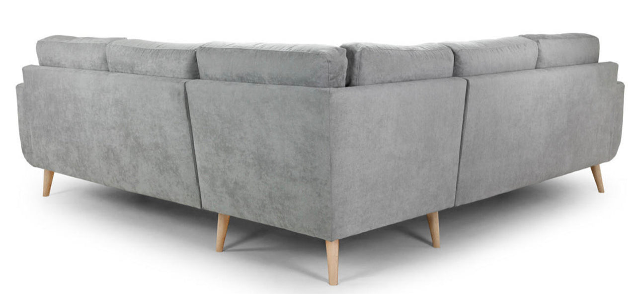 Aurora Large Corner Sofa - Grey