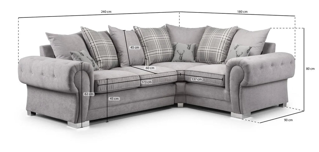 Left or Right Hand Corner Sofa