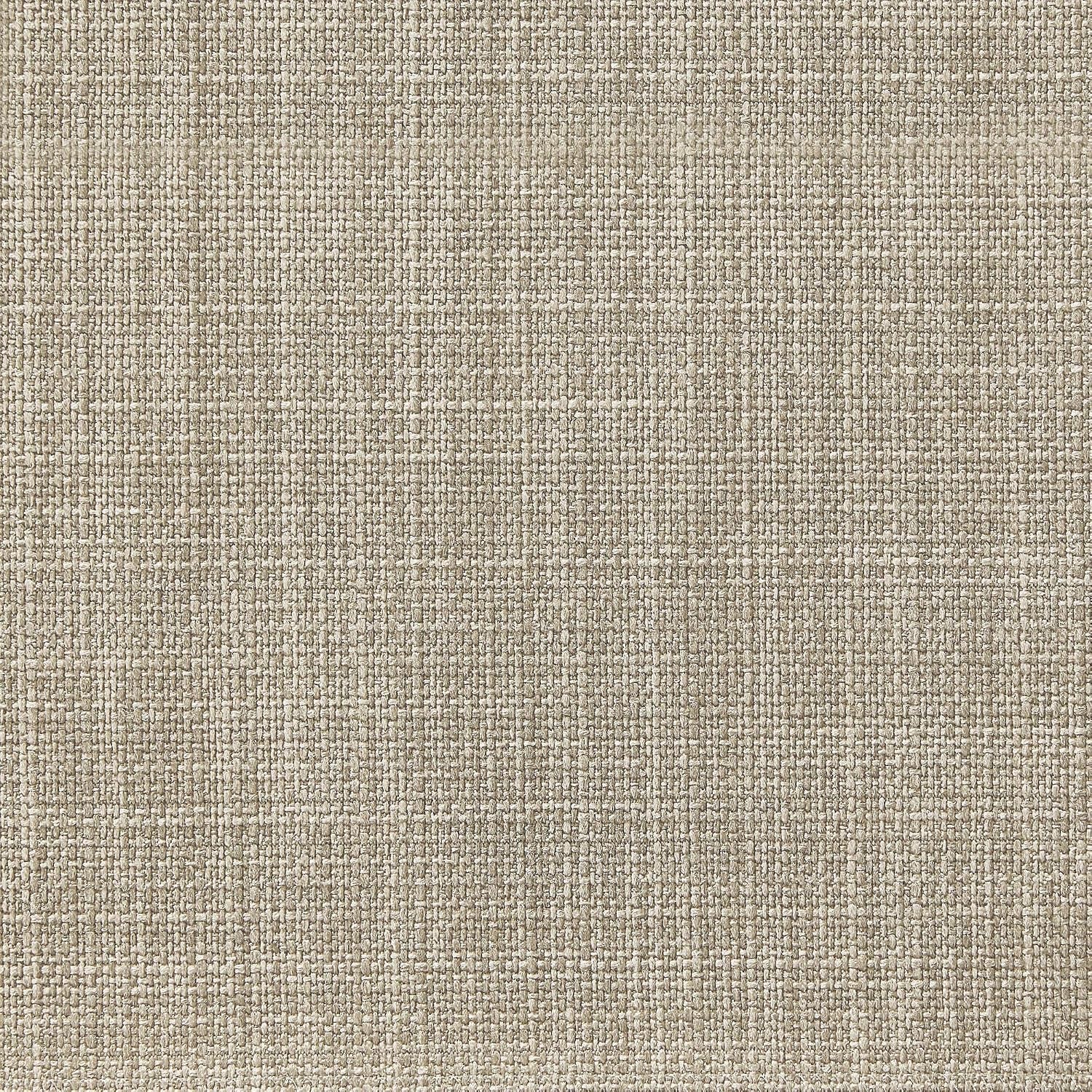 Upholstered Linen Tufted Storage round Ottoman Footstool, 50.8 X 43.2 X 50.8 Cm, Burlap Beige