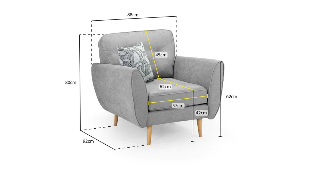 Zinc Sofa Armchair