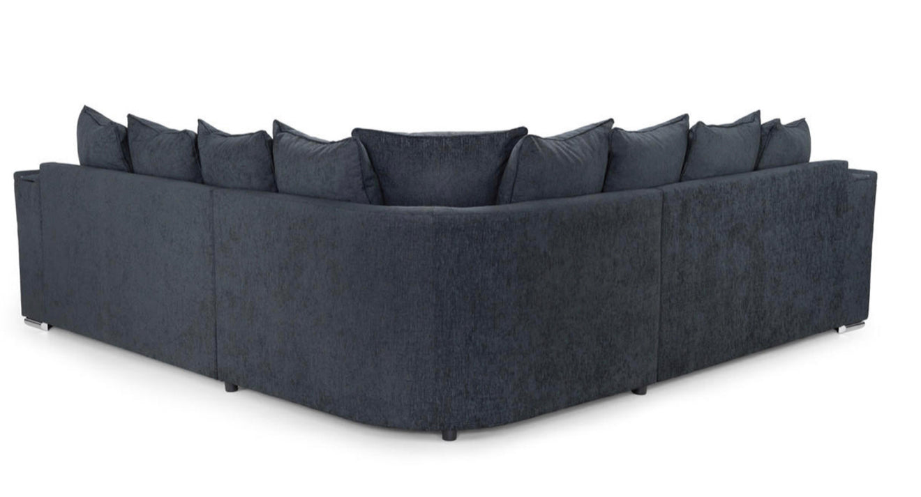 Bentley Corner Sofa - Charcoal