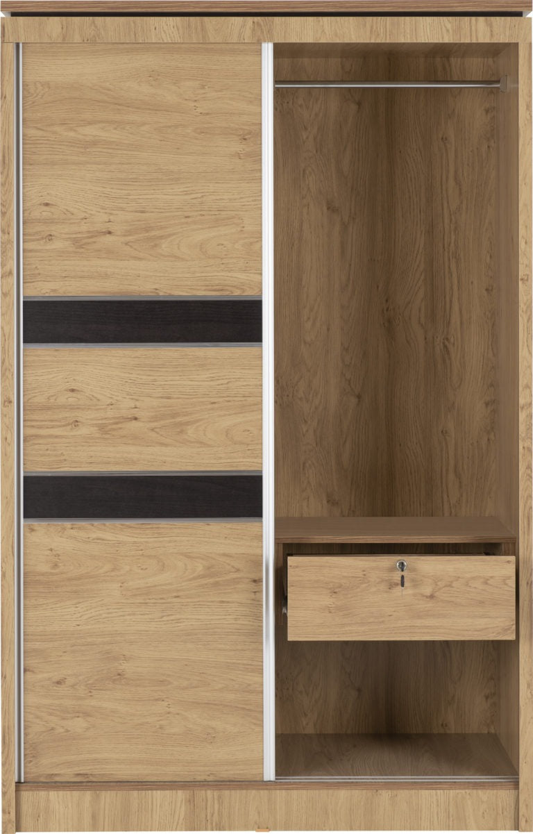 Seconique Charles 2 Door Sliding Wardrobe Mirror Doors