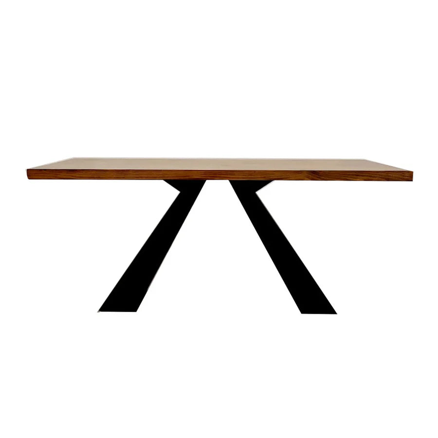 Axel 1.8m Small Oak Dining Table With 4 Chairs
