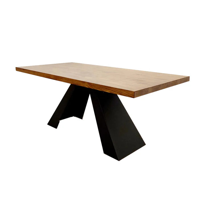 Axel 1.8m Small Oak Dining Table With 4 Chairs