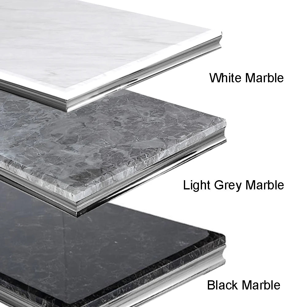 Luxury Chrome Coffee Table
