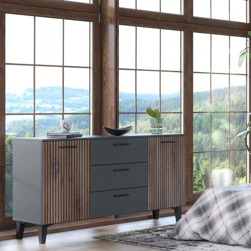 Rustic Oak Sideboard