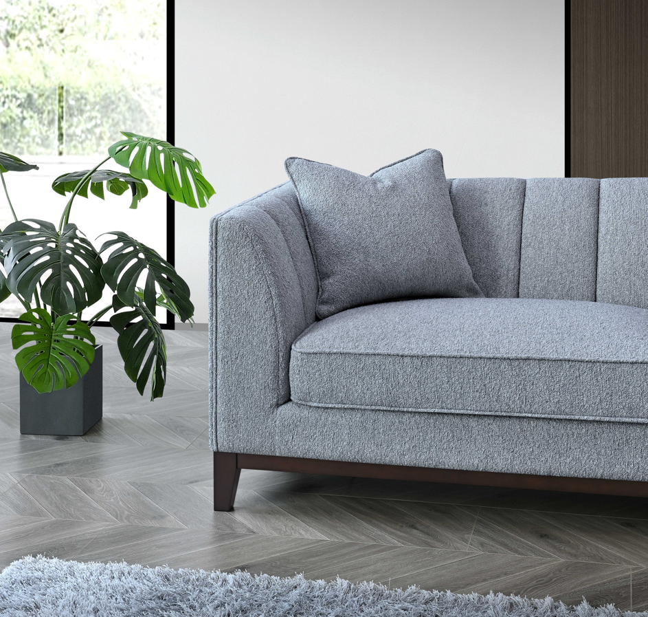 Aluxo Cooper Outdoor 3 Seater Sofa in Dolphin Boucle