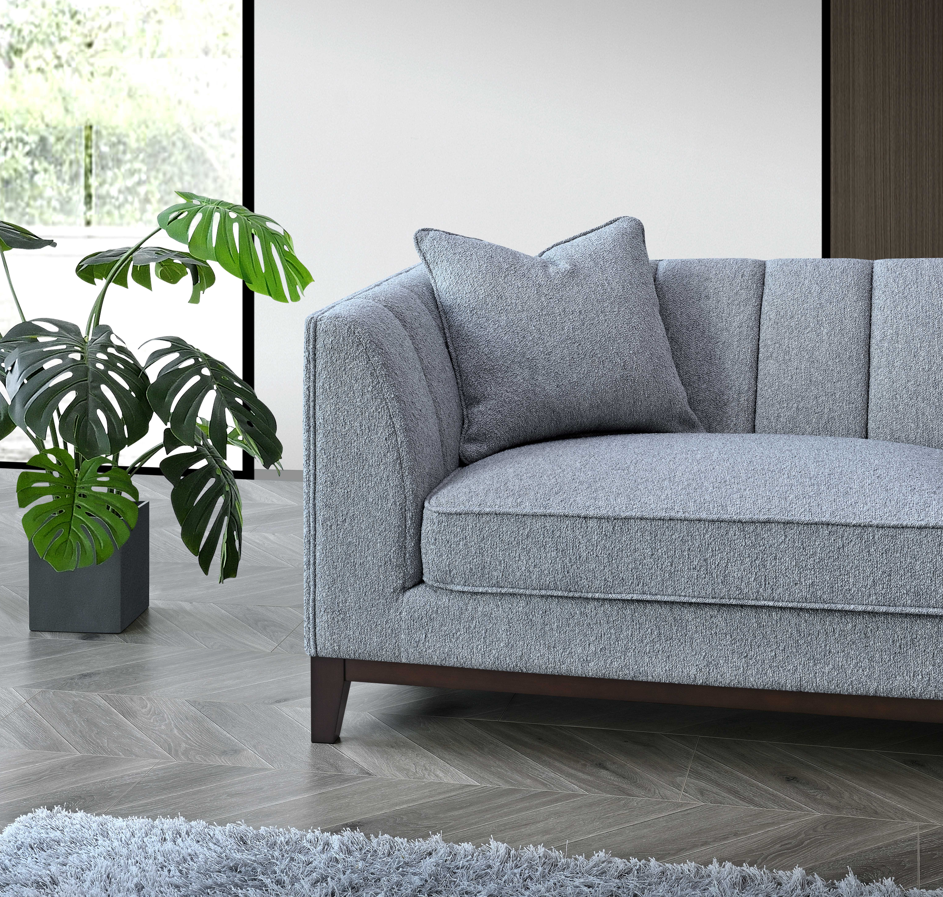 Aluxo Cooper 3 Seater Sofa in Dolphin Boucle