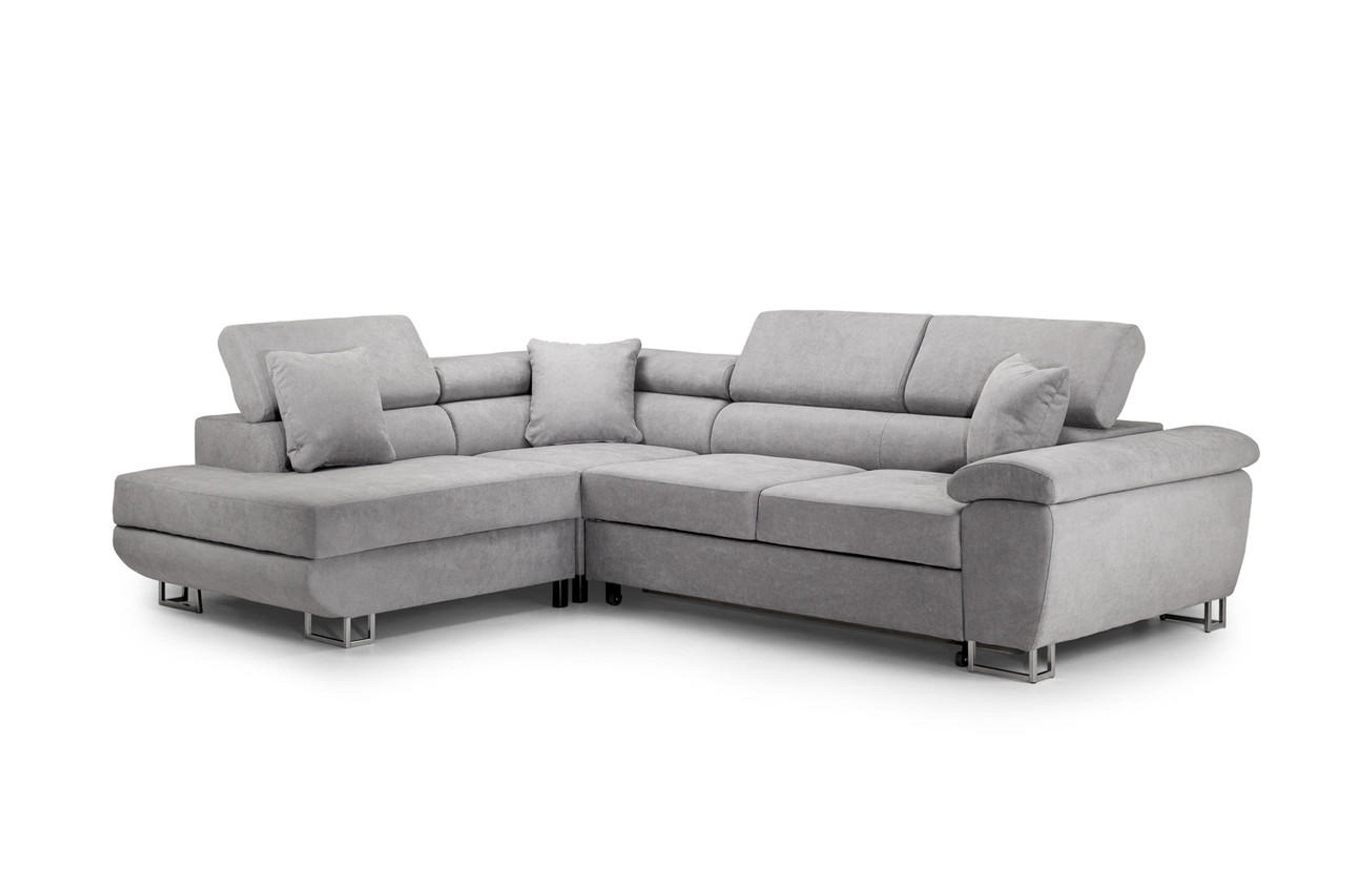 Gray right deals hand facing sectional