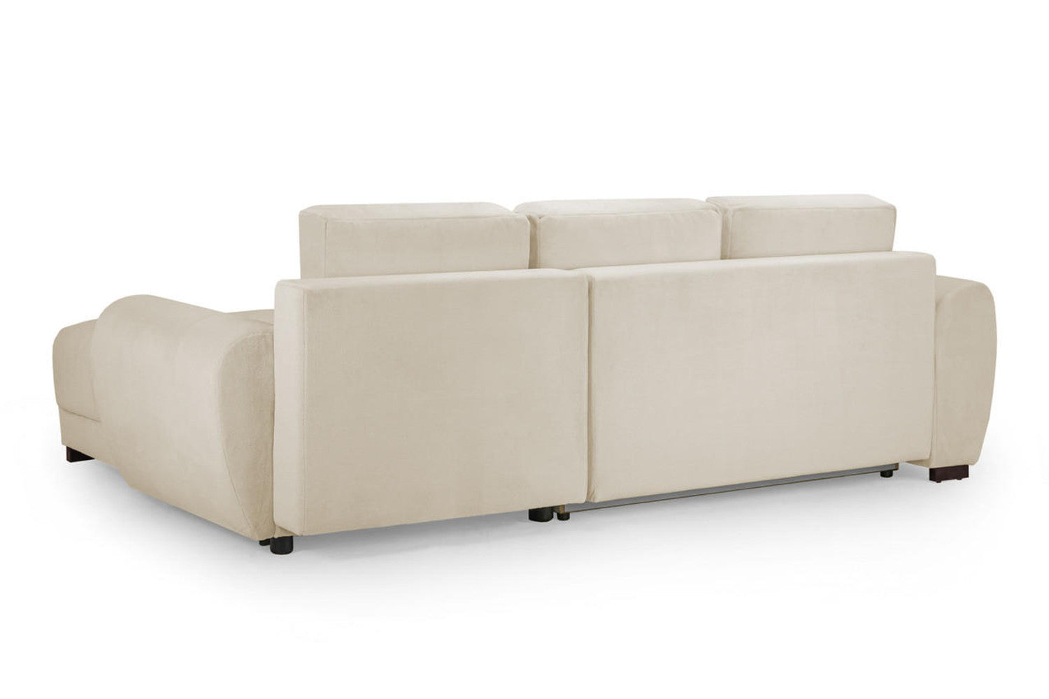 Azzuro Universal Cream Corner Sofa 4 Seater
