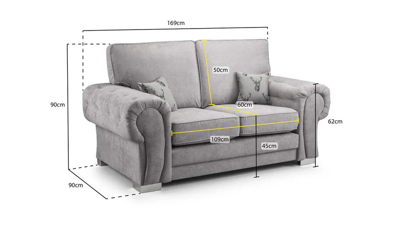 Verona Fullback Sofa 2 Seater