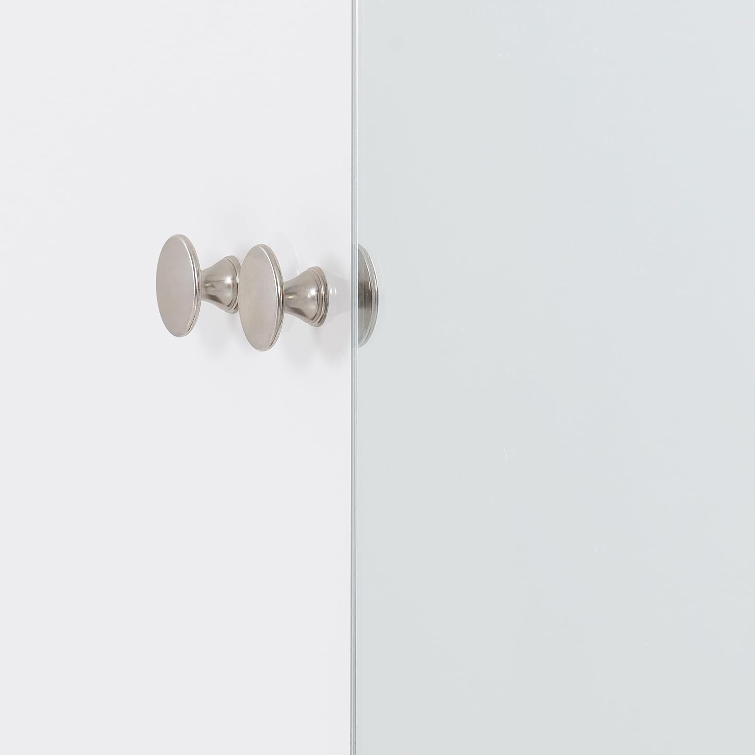 Denver 3 Door 2 Drawer Mirrored Wardrobe in White Gloss
