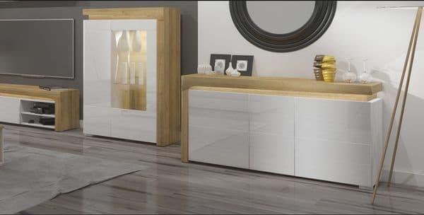 Grenald 3 Door Sideboard With Lights