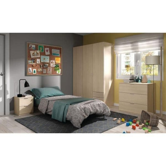 Cairo Oak Effect Compact Wardrobe