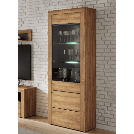 Lindel Tall Display Cabinet