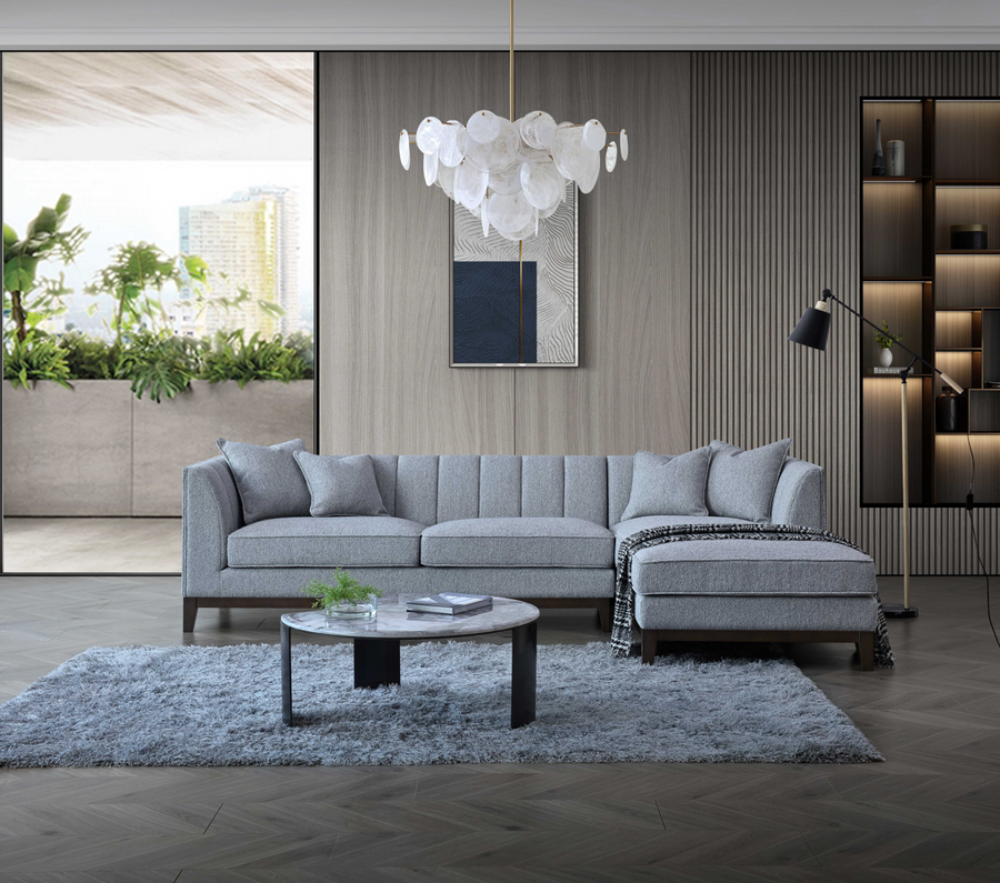 charcoal corner sofa