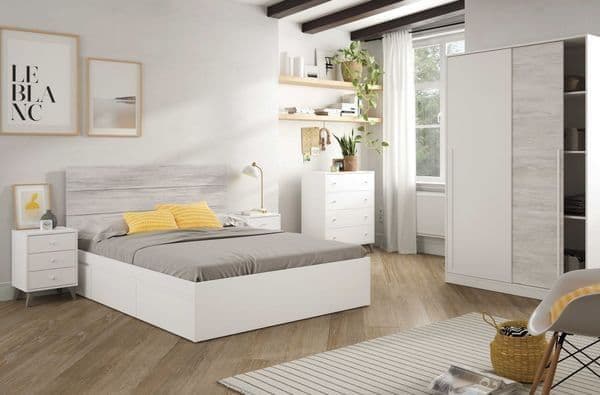 Columbus Arctic 120cm Wardrobe