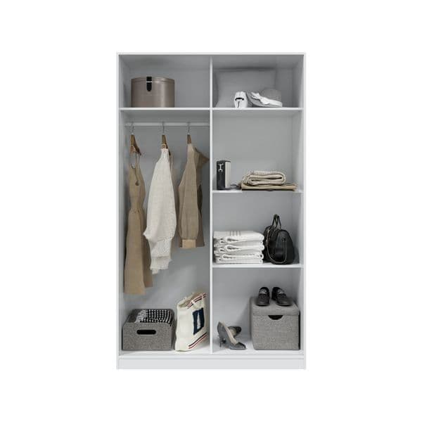 Columbus Arctic 120cm Wardrobe