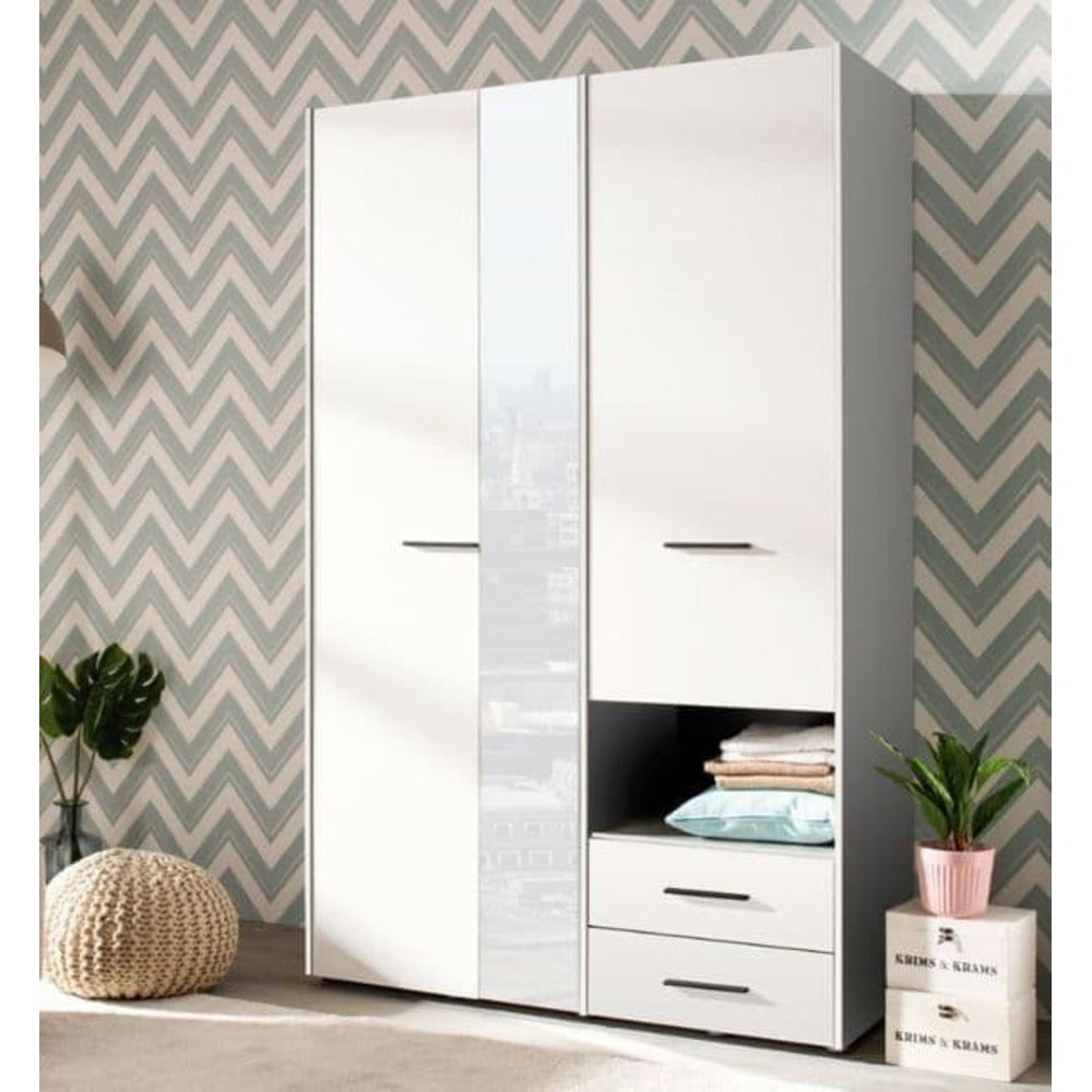 cream wardrobe