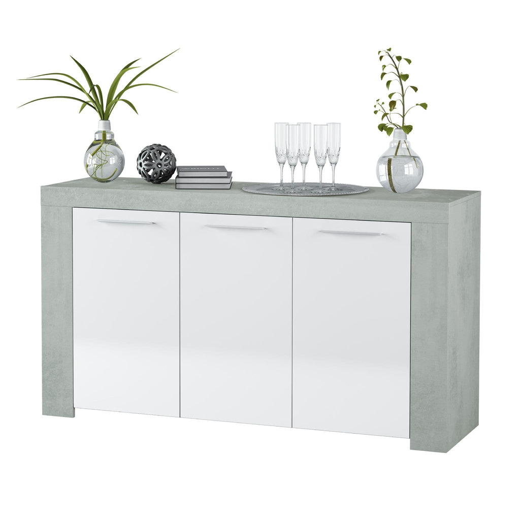 Tirana Dark Grey Sideboard