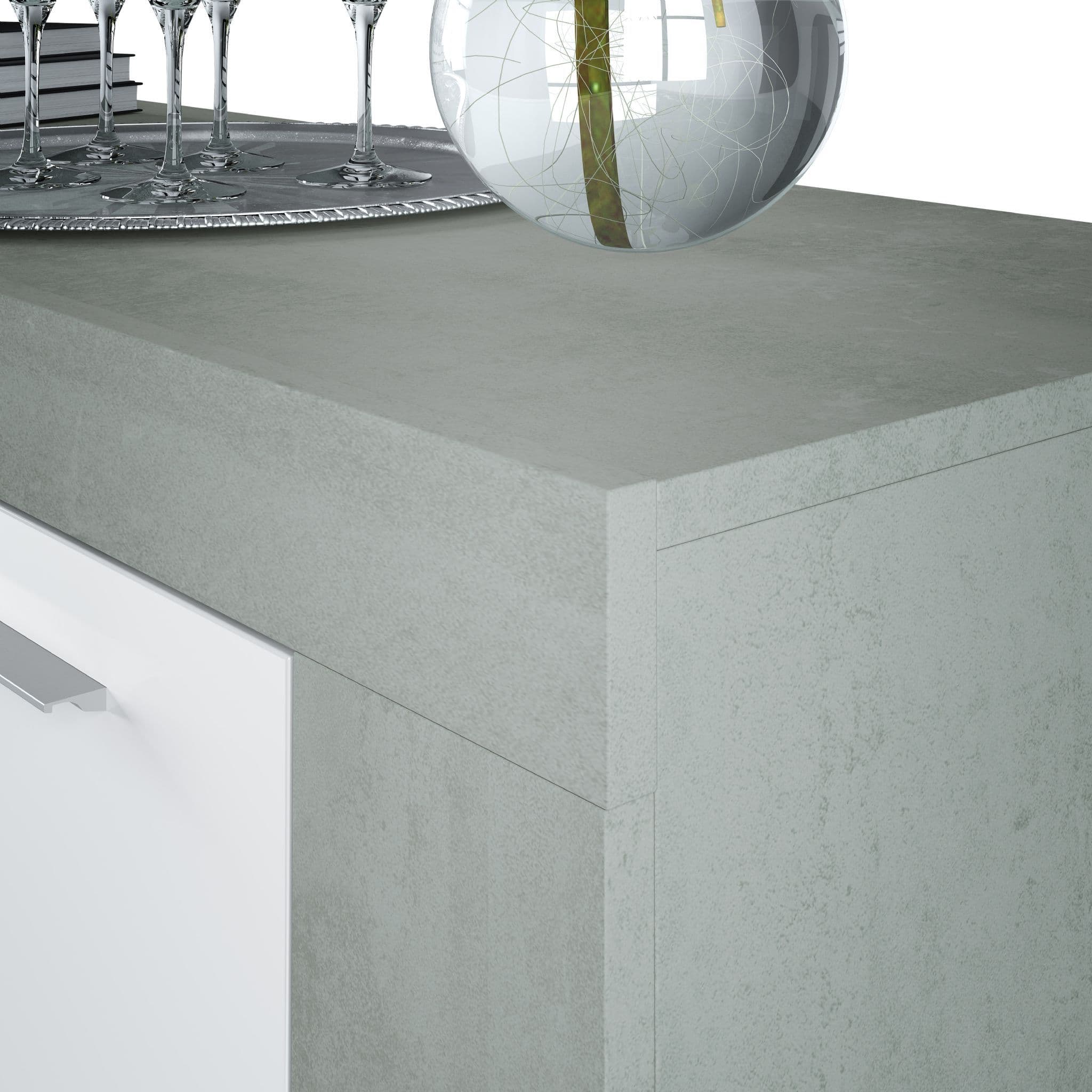 Tirana Dark Grey Sideboard