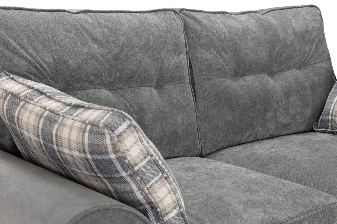 Maxwell 2 Seater Sofa Grey Cord