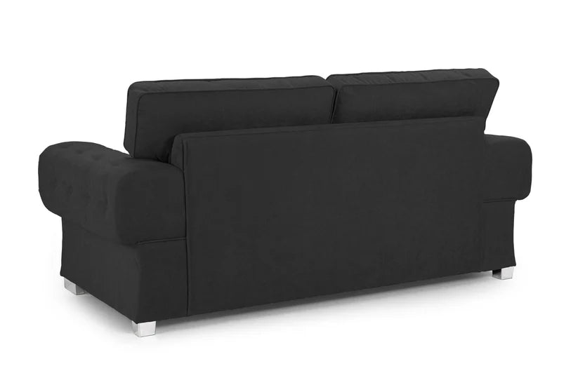 Verona Fullback Grey 3 Seater Sofa