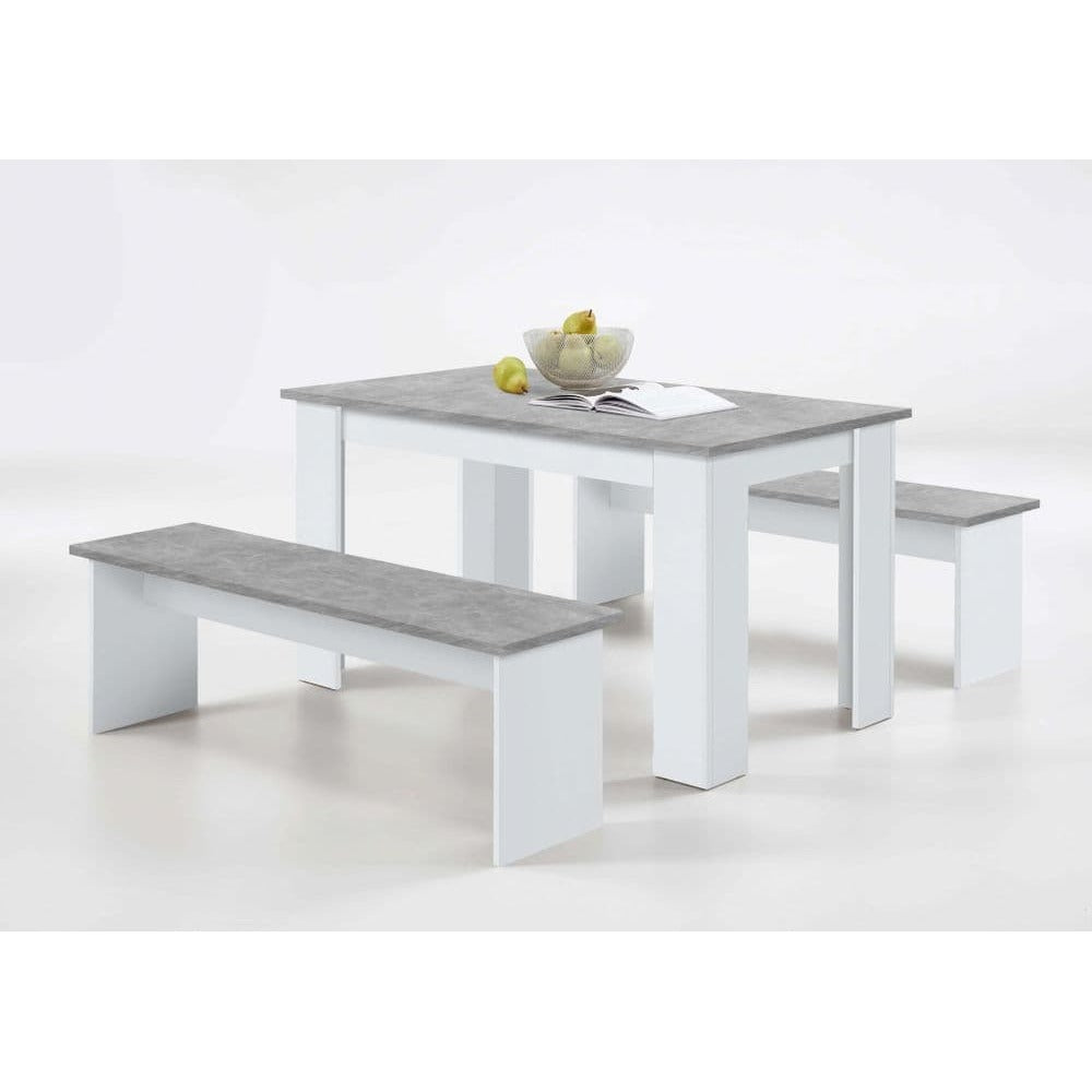 Felix Dining Table With Bench Seats