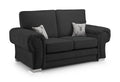 Verona Fullback Grey 3 Seater Sofa