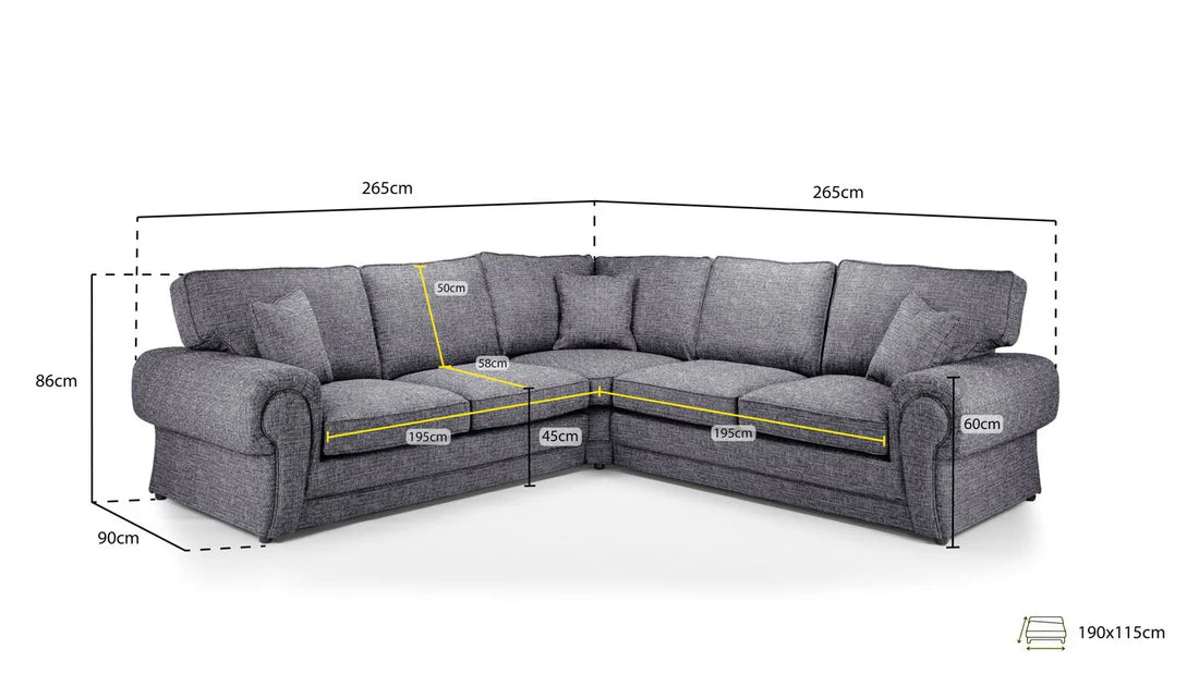 Wilcot Sofabed Large Corner