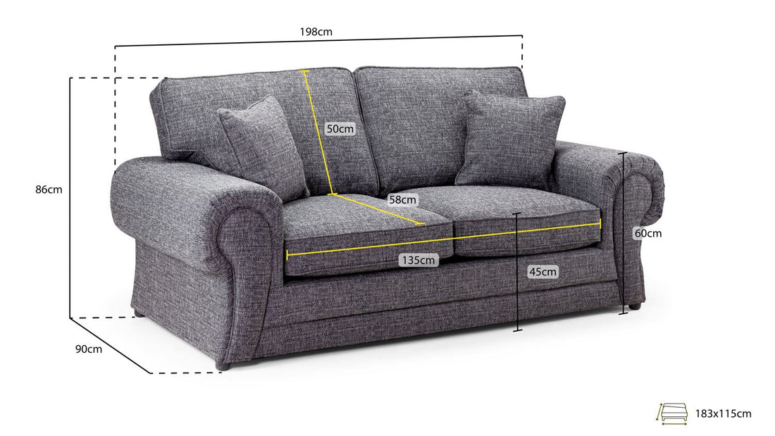 Wilcot Sofabed 3 Seater